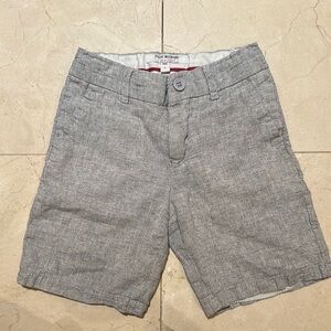 Gray Flat Front Shorts
